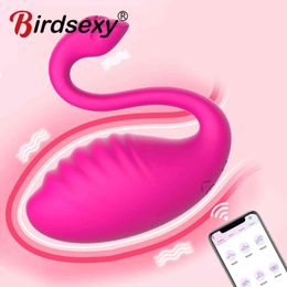 Nxy Sex Vibrators Vagina Eggs Bluetooth Wireless Remote App Toys for Women g Spot Clitoris Stimulator Kegel Ball Vibrador 1201