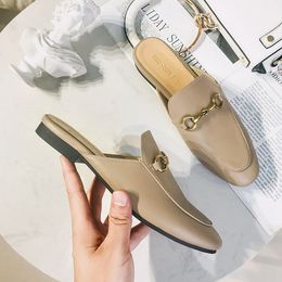 Femme Casual Velours Chaussures Talon Plat Pantoufles Mules Boucle Slip On Mocassins paresseux Femme Casual Velours Chaussures Talon Plat Pantoufles Mules Boucle Slip On Mocassins paresseux