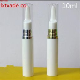 Free Shipping 10ml Empty White Plastic Vacuum Pump Pen Bottle Lotion Eye Cream Liquid Foundation Pack Cosmetic Containershigh qualtity