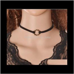 & Pendants Vintage Veet Gothic Chokers Jewelry Gifts Choker Statement Necklaces Drop Delivery 2021 Nvej7