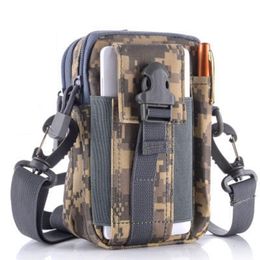 Outdoor Bags Tactical Bag Sports Running Wearing Leather Belt Men And Women Hanging Mobile Phone Mini Small Fanny Pack