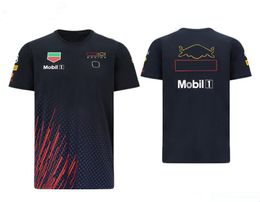F1 Team Racing T-shirt 2021 Men's Round Neck POLO Shirt Polyester Quick-drying Same Customization