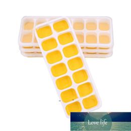 Silicone Ice Cube Trays With Lids Mini Ices Cream Tools 14 cells Refrigerated Food Tray Mold Withs Covers Green OWB7217 Factory price expert design Quality Latest