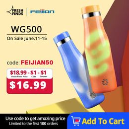 FEIJIAN Thermochromic Water Bottle,18/10 Stainless Steel Vacuum Flask,Sport Bottle Thermos Cup Mug,Keep Cold & ,BPA Free 210615