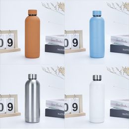 500ml Thermos Cup Sport Water Tumbler Vacuum Insulated Bottles Stainless Steel Coffee Milk Mug Wedding Gift