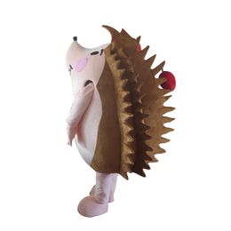 Cute Hedgehog Mascot Costume Halloween Christmas Cartoon Character Outfits Suit Advertising Leaflets Clothings Carnival Unisex Adults Outfit
