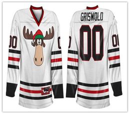 Christmas Vacation Griswold Hockey Jersey Embroidery Stitched Customize any number and name Jerseys