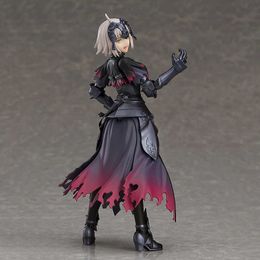 Fate/Grand Order Figure Anime Fate Figma 390 Jeanne D'Arc Alter PVC Action Figure Doll Collectible 16cm Model Toys for Kids