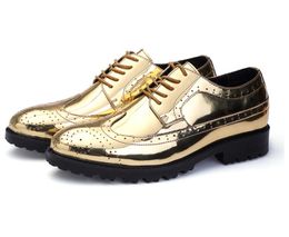 Men Dress Shoes Autumn Fashion Business Wedding Footwear Mans Comfy Leather Design Formal Shoe Europe Style