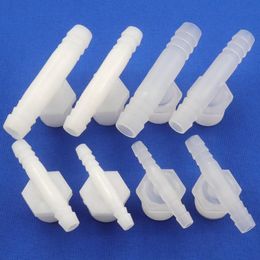 plastic pipe water NZ - Watering Equipments 5~100Pcs G1 2 To 8~12mm T-type Plastic Male Thread Tee Connector Aquarium Pagoda Joint Irrigation Water Pipe Fittings