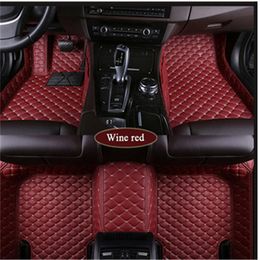 The Hummer H1 H2 H3 H3T 2012-2020 car floor mat waterproof pad leather material is Odourless and non-toxici