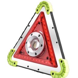 Emergency Lights Triangle Warning Light Cast Lighting Camping Led Maintenance Night