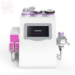 9 in 1 Slimming 40k Unoisetion Cavitation Bio Microcurrent Facial Skin Lifting Vacuum Cellulite Removal