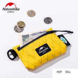 Naturehike Ultralight Mini Wallet Watreproof Coin Purse X-Pac Travel Accessories Women/Men For Outdoor Business Trip NH19BB083