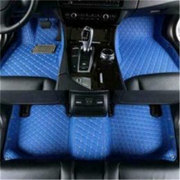 Veeleo Custom-Fit Leather Car Floor Mats for Jeep All Model All Weather Waterproof Anti-slip 3D Car Mats