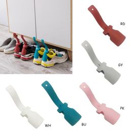 Clothing Storage 2PCS Lazy Unisex Wear Shoe Horn Helper Shoehorn Easy On And Off Sturdy Slip Aid