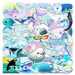 Pack of 50Pcs Wholesale Ocean Graffiti Stickers Waterproof No-duplicate Sticker Water Bottle Notebook Skateboard Luggage Car Decals Dropshipping