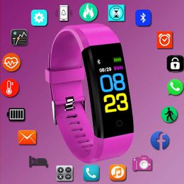Top Smart Watch Kids Children Smartwatch For Girls Boys Electronic Smart Clock Sport Student Child Smart-Watch For Android IOS
