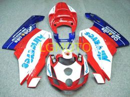 -Bodywork Injecção Fairings Kit Kits de Feira para Ducati 999 749 999s 749s Cowlings 2003 2004 03 04 GRÁTIS Presente Personalizado Nenhuma tampa traseira laranja branco azul