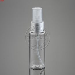 wholesale 40ml transparent electrochemical aluminum spray bottle with a nebulizer anodized nozzle 100pc/lot free shippinggoods