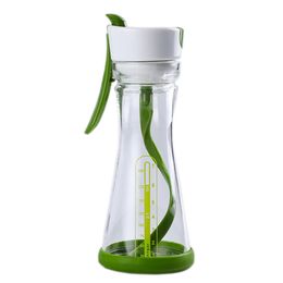 Container with Easy Pour and Spill Resistant Spout Salad Dressing Shaker 310ml Kitchen Restaurant Supply TB Sale
