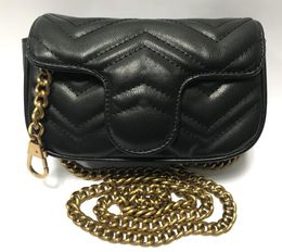 Fashion Bags women handbags Gold chain shoulder bag leather crossbody purse mobile phone purses