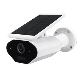 Solar Powered Wireless WiFi 1080P IP Camera Waterproof 143° Angle Night Vesion Two Way Intercom 2020