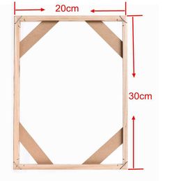 Wooden Easy DIY Stretcher Bar Diy Canvas Frame accessories Kit Gallery Wall Art 20-180CM/7.9-70.9" For Living Room Office Wall 210611