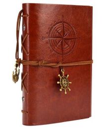 2021 A6 PU leather vintage loose-leaf notebook traveller\'s notebook notepads insert refillable