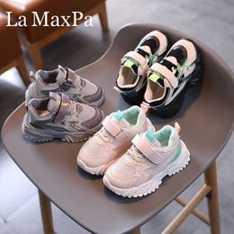 Size 21-30 Children Sneakers Girls Boys Infant Toddler Shoes Kids Shoes Breathable Outdoor Soft Bottom Non-slip Casual Shoes G1025