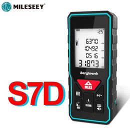 Mileseey Laser Rangefinder X5 finder Digital Distance Meter Tape ure 210719