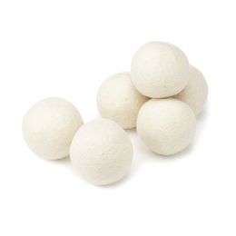 Wool Dryer Balls Premium Reusable Natural Fabric Softener 2.75inch 7cm Static Reduces Helps Dry Clothes in Laundry Quicker DH9475