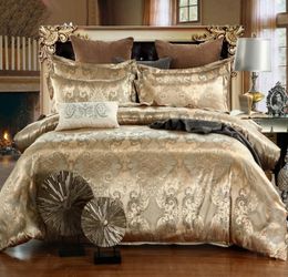 Designer bedspread luxury 3-piece household bedding set jacquard duvet cover pillowcase double single queen size king bed product