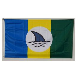 Welcome to Finland Fins Up Boat Flags 3X5FT 100D Polyester Fast Shipping Outdoor Vivid Colour With Two Brass Grommets