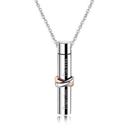 Pendant Necklaces Stainless Steel Men Women Pendants Chain Commemorate Loved Ones Memorial Pet For Jewelry Creativity Gift Wholesale