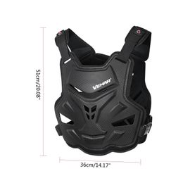 Motorcycle Armour T3ED Adult Dirt Bike Body Protective Gear Chest Back Protector Protection Vest For Motocross Skiing Skating