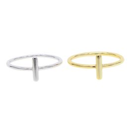 Wedding Rings Factory Delicate High Quality Real 925 Sterling Silver Cross Thin Tiny Ring For Lady Party Drop Dainty Simple Mini