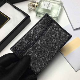 Women Designer Card Holder High Quality Genuine Leather Mini Wallets Soft Sheepskin Credit Card Holders Fashion Business Money Clip 5 Color Coin Bag