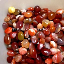 500g Carnelian Tumbled Stone Crafts Genuine 20-30mm Freeform Natural Crystal Gemstones Red Agate Polished Rock Gems Bulk Jewellery Wire Wrapping Healing Grounding