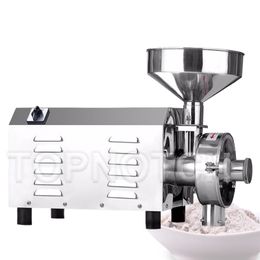 Automatic Herb Powder Milling Machine Kitchen Grain Grinder Wheat Flour Mill Maker