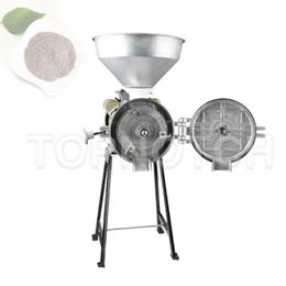 Grain Milling Machine Kitchen Household Flour Beater Corn Pellet Feed Grinder Small Steel Mill Commercial