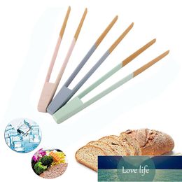Bamboo BBQ Grilling Tong Kitchen Cooking Salad Bread Serving Tong Non-Stick Barbecue Clip Clamp Kitchen Gadgets Factory price expert design Quality Latest Style
