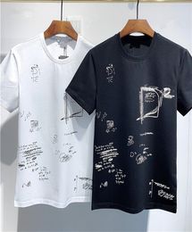 Designer de Verão Imprimir Mens T Shirt Casual Rua Desgaste Homem Moda Hip Hop T-shirt Esporte Curto Manga Algodão Tee Tops Vintage Homens Camisetas