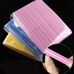 Nail Files Colourful Double Side File Buffer 100/180 Trimmer Lime Art Tools Washable Buffing Sanding Sponge