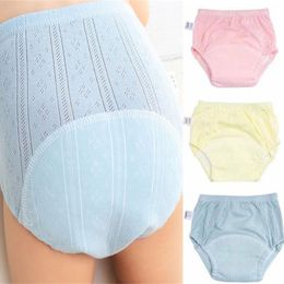 Cloth Diapers 1PC Born Training Cotton Pants Baby Shorts Solid Color Washable Underwear Boy Girl Reusable Waterproof Nappies Infant Panties