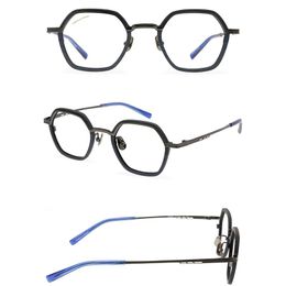 Fashion Sunglasses Frames Belight Optical Wood With Titanium Irregular Shape Men Women Vintage Retro Prescription Eyeglasses Frame Eyewear H