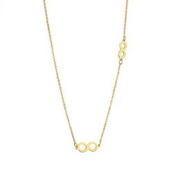 Chains Fashion Necklace For Women Infinity Gold Girlfriend Christmas Gift