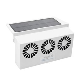 Ventilation Dual-Vent Exhaust Fan / Solar Car Cooler