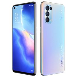 Original Oppo Reno 5 5G Mobile Phone 12GB RAM 256GB ROM Snapdragon 765G Octa Core 64.0MP AI 4300mAh Android 6.43 inch OLED Full Screen Fingerprint ID Face Smart Cell Phone