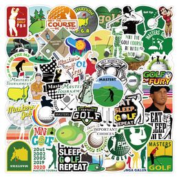 Pack of 50pcs Wholesale Golf Stickers For Guitar Laptop Skateboard Motor Bottle Car Decals Kids Gifts Toys